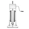 Hendi Manual Sausage Filler, 5 L, Vertical with 4 Funnels 16, 22, 32 and 38 mm