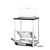 Hendi Podgrzewacz do nachosów czarny, 300W, 230V, 320x390x(h)510mm