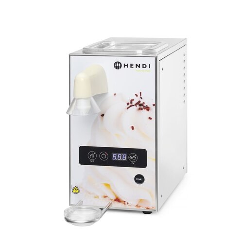 Hendi Automat do bitej śmietany 2,5 L, elektroniczny 230V/500W, 400x230x(h)430mm Hendi Automat do bitej śmietany 2,5 L, elektroniczny 230V/500W, 400x230x(h)430mm