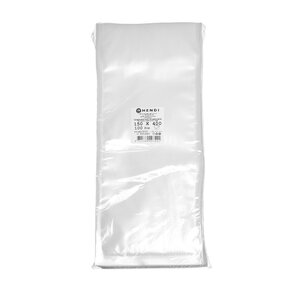 Hendi Knurled bags for packaging 150x400 mm - set of 100 pcs 150 x 400 mm Hendi Knurled bags for packaging 150x400 mm - set of 100 pcs 150 x 400 mm