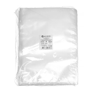 Hendi Knurled bags for packaging 200x300 mm - set of 100 pcs 200 x 300 mm Hendi Knurled bags for packaging 200x300 mm - set of 100 pcs 200 x 300 mm