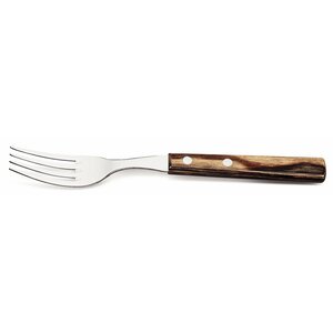 Tramontina Steak / pizza fork, Horeca line, brown - set of 12