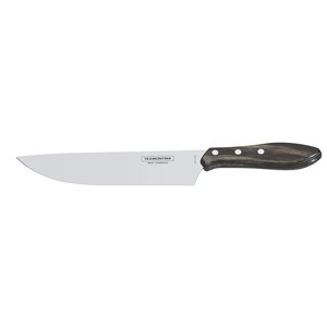 Tramontina Meat knife 200 mm, Churrasco line, dark brown