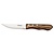 Tramontina Steak knife set "JUMBO", 4 pcs, Churrasco line, dark brown