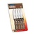Tramontina Steak knife set "JUMBO", 4 pcs, Churrasco line, dark brown
