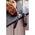 Tramontina Steak cutlery set "JUMBO", 4 pieces, Churrasco line, dark brown