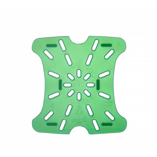 Cambro Ociekacz do pojemnika CamSquares Fresh  1,9l i 3,8l, 159x152x(h)16mm, zielony Cambro Ociekacz do pojemnika CamSquares Fresh  1,9l i 3,8l, 159x152x(h)16mm, zielony