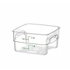 Cambro Pojemnik na żywność CamSquares Fresh Pro 1,9L, 191x191x(h)98mm, transparentny Cambro Pojemnik na żywność CamSquares Fresh Pro 1,9L, 191x191x(h)98mm, transparentny