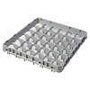 Hendi Extension for baskets CAMBRO FULL DROP 500 × 500 mm gray, model E1 36 compartments