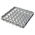 Hendi Extension for baskets CAMBRO FULL DROP 500 × 500 mm gray, model E1 36 compartments