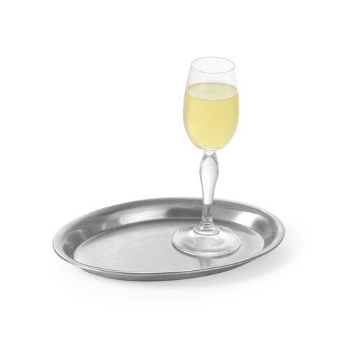 Hendi Stainless Steel Oval Coffee tray 140 x 200 mm Hendi Stainless Steel Oval Coffee tray 140 x 200 mm