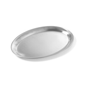 Hendi Owalna taca do serwowania kawy 195 x 265 mm ze stali nierdzewnej Hendi Owalna taca do serwowania kawy 195 x 265 mm ze stali nierdzewnej