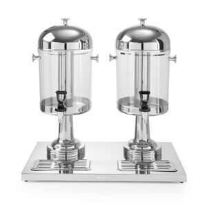 Hendi Double Juice Dispenser 2 x 8 L with Ice Core Hendi Double Juice Dispenser 2 x 8 L with Ice Core