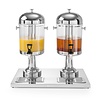 Hendi Double Juice Dispenser 2 x 8 L with Ice Core