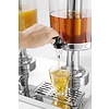 Hendi Double Juice Dispenser 2 x 8 L with Ice Core