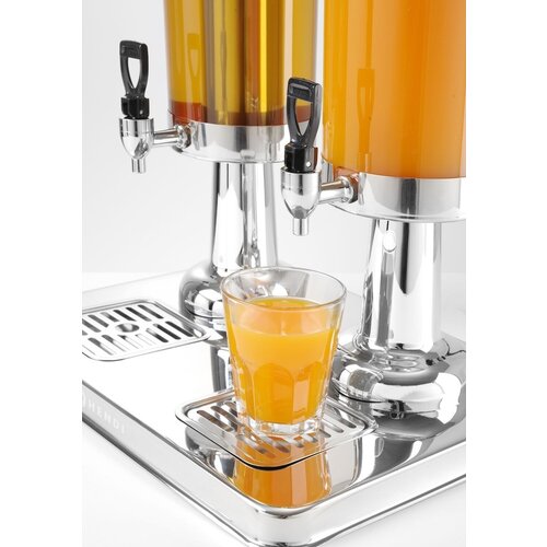 Hendi Double Juice Dispenser 2 x 3 L with Ice Core Hendi Double Juice Dispenser 2 x 3 L with Ice Core