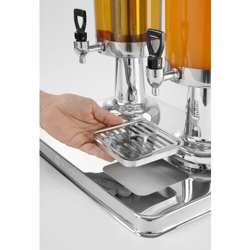 Hendi Double Juice Dispenser 2 x 3 L with Ice Core Hendi Double Juice Dispenser 2 x 3 L with Ice Core