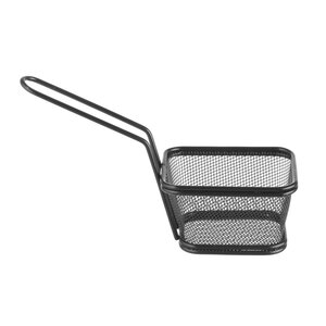 Hendi Deep frying basket miniatures stackable black