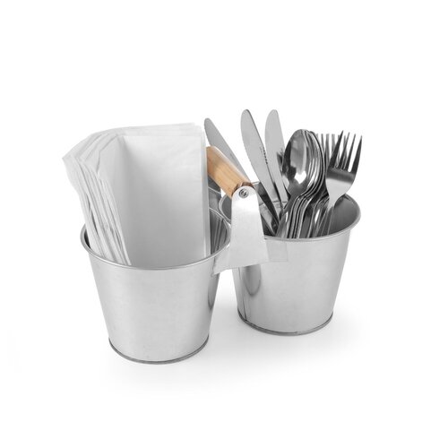 Hendi Wiaderko podwójne z uchwytem, śr.190x95x(H)140 mm Hendi Wiaderko podwójne z uchwytem, śr.190x95x(H)140 mm