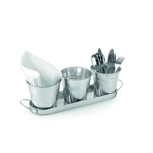Hendi 3 buckets with tray Hendi 3 buckets with tray