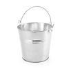 Hendi Galvanized Steel Bucket Ø160 mm, (h)140 mm with Handle