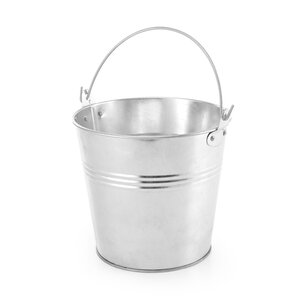 Hendi Galvanized Steel Bucket Ø160 mm, (h)140 mm with Handle