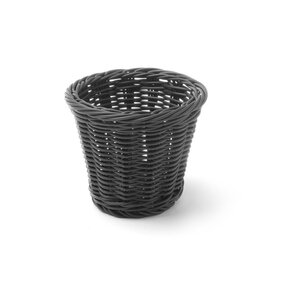 Hendi Koszyk do przekąsek czarny O130x111mm Hendi Koszyk do przekąsek czarny O130x111mm