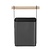 Hendi Organizer stołowy czarny 140x105x190 mm