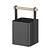 Hendi Organizer stołowy czarny 140x105x190 mm