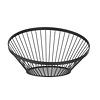 Hendi Fruit basket angled round black Hendi Fruit basket angled round black