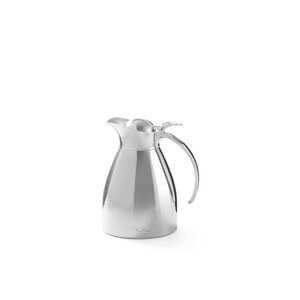 Fine Dine Stainless Steel Insulated Tea and Coffee Jug 600 ml with Chrome Handle