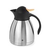 Hendi Stainless Steel Insulated Tea Jug 1 L with Buttom Hendi Stainless Steel Insulated Tea Jug 1 L with Buttom