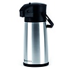 Hendi Stainless Steel Vaccum Flask with Pump 2,2 L