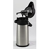 Hendi Stainless Steel Vaccum Flask with Pump 2,2 L