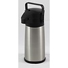 Hendi Stainless Steel Vaccum Flask with Pump 2,2 L