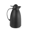 Hendi Polypropylene Insulated Jug 1 L with Glass Inner, Black