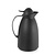 Hendi Polypropylene Insulated Jug 1 L with Glass Inner, Black