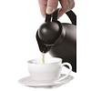 Hendi Polypropylene Insulated Jug 1 L with Glass Inner, Black