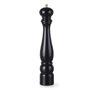 Hendi Wooden Pepper Mill 400 mm, Black Gloss