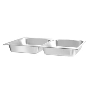 Hendi Stainless Steel Gastronorm Pan 1/1 with 2 Compartments Hendi Stainless Steel Gastronorm Pan 1/1 with 2 Compartments