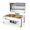 Hendi Pasta Chafing Dish with Full Hinged Cover 9 L GN 1/1 Hendi Pasta Chafing Dish with Full Hinged Cover 9 L GN 1/1