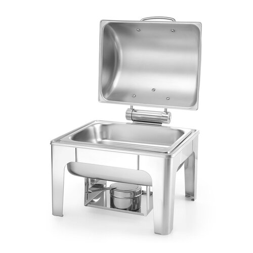 Hendi Pasta Chafing Dish with Full Hinged Cover 4 L GN 1/2 Hendi Pasta Chafing Dish with Full Hinged Cover 4 L GN 1/2