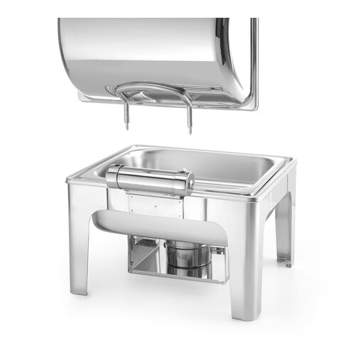 Hendi Pasta Chafing Dish with Full Hinged Cover 4 L GN 1/2 Hendi Pasta Chafing Dish with Full Hinged Cover 4 L GN 1/2
