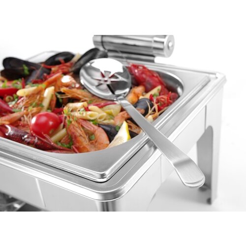 Hendi Pasta Chafing Dish with Full Hinged Cover 4 L GN 1/2 Hendi Pasta Chafing Dish with Full Hinged Cover 4 L GN 1/2
