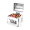 Hendi Pasta Chafing Dish with Full Hinged Cover 4 L GN 1/2 Hendi Pasta Chafing Dish with Full Hinged Cover 4 L GN 1/2