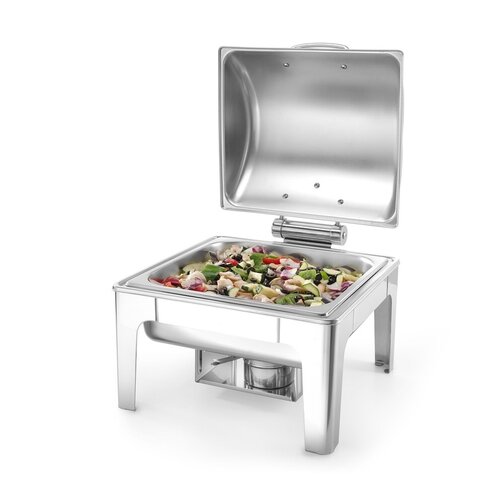 Hendi Pasta Chafing Dish with Full Hinged Cover 6 L GN 2/3 Hendi Pasta Chafing Dish with Full Hinged Cover 6 L GN 2/3