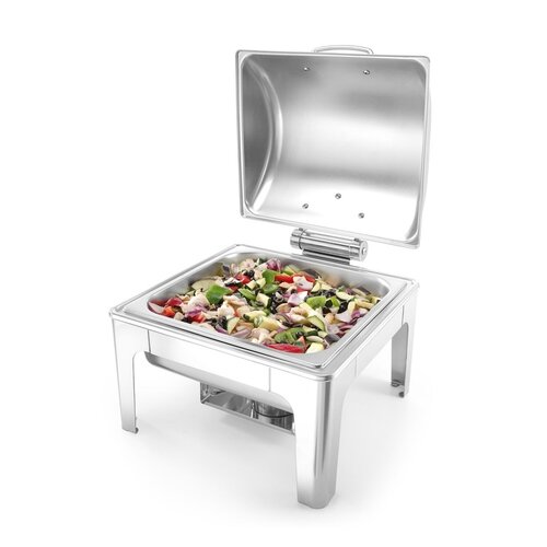 Hendi Pasta Chafing Dish with Full Hinged Cover 6 L GN 2/3 Hendi Pasta Chafing Dish with Full Hinged Cover 6 L GN 2/3