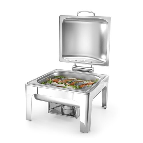 Hendi Pasta Chafing Dish with Full Hinged Cover 6 L GN 2/3 Hendi Pasta Chafing Dish with Full Hinged Cover 6 L GN 2/3