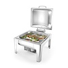 Hendi Pasta Chafing Dish with Full Hinged Cover 6 L GN 2/3 Hendi Pasta Chafing Dish with Full Hinged Cover 6 L GN 2/3