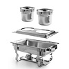 Hendi Conversion for 2 bain-marie pans